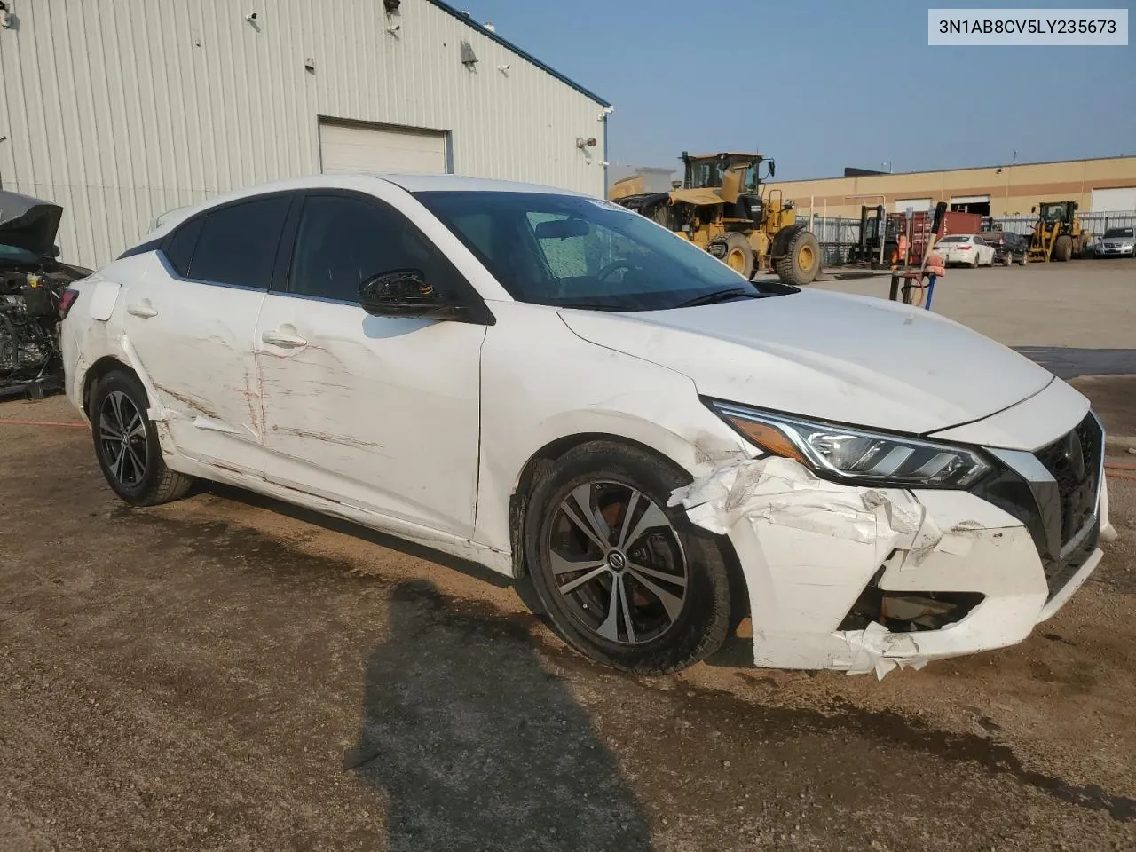 2020 Nissan Sentra Sv VIN: 3N1AB8CV5LY235673 Lot: 71315244