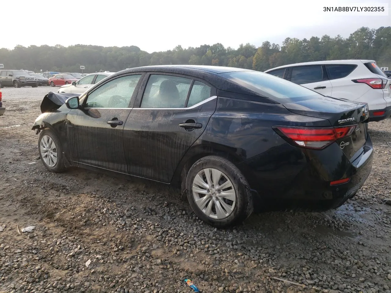 2020 Nissan Sentra S VIN: 3N1AB8BV7LY302355 Lot: 71374654