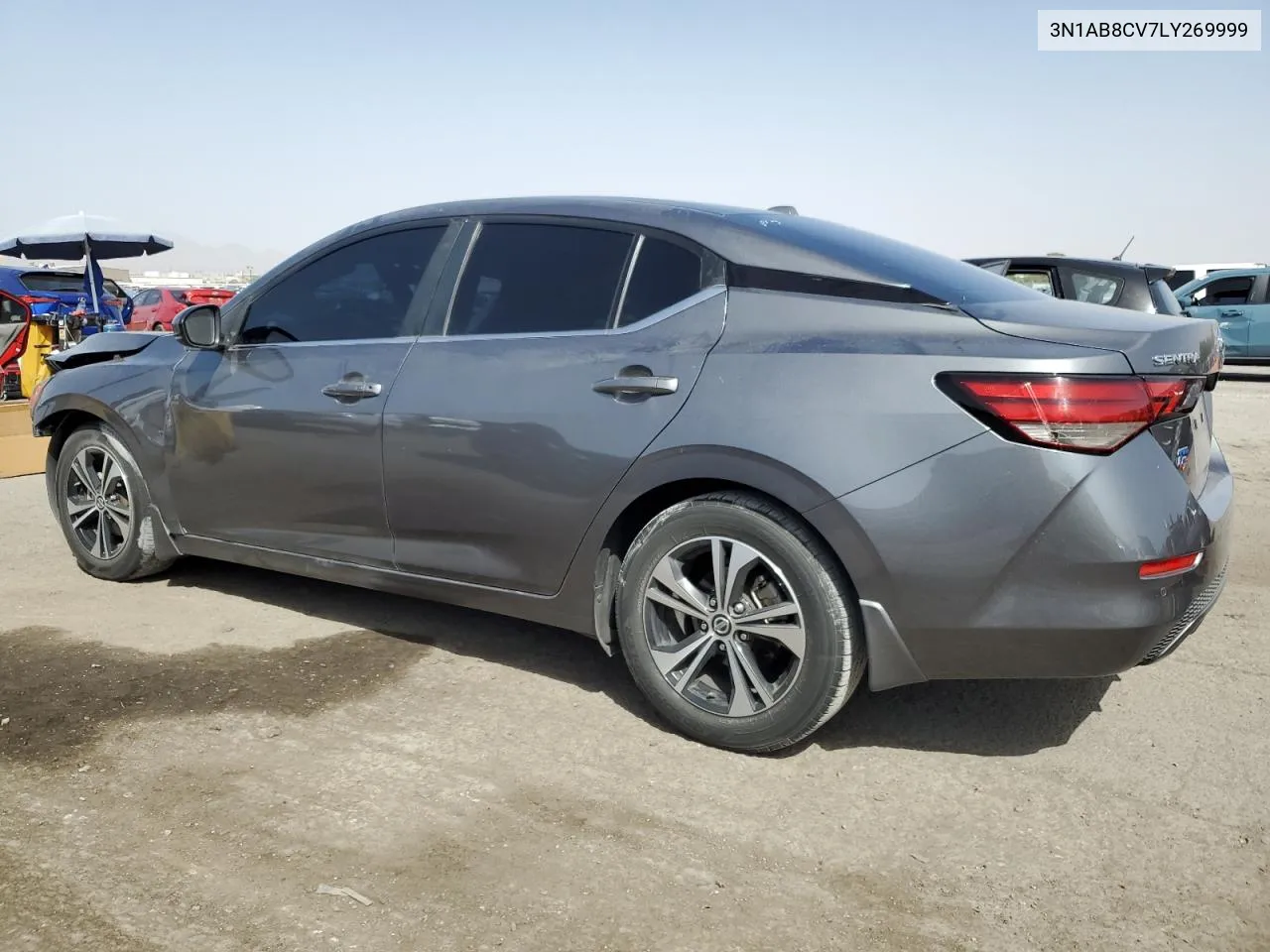 2020 Nissan Sentra Sv VIN: 3N1AB8CV7LY269999 Lot: 71406744