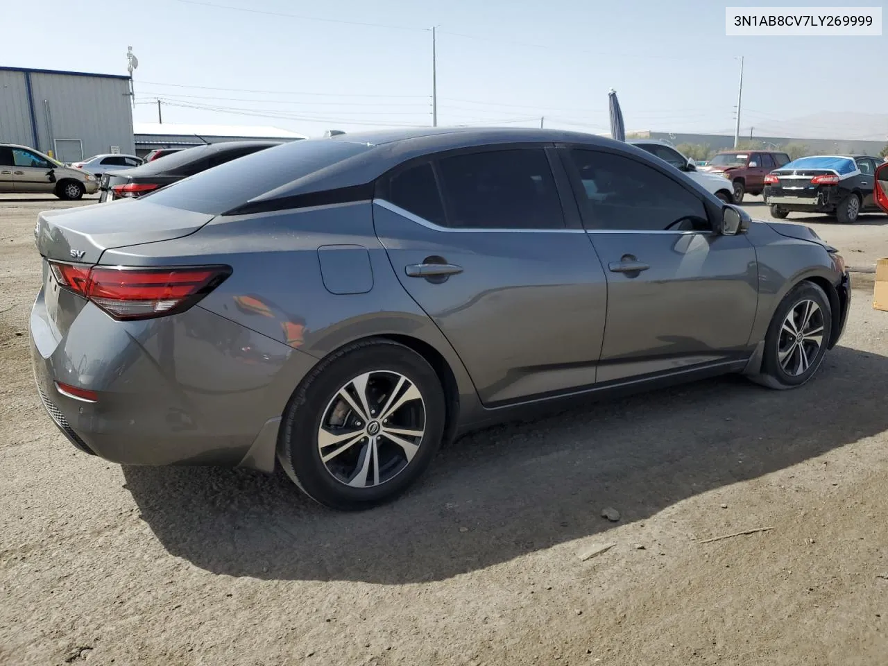 2020 Nissan Sentra Sv VIN: 3N1AB8CV7LY269999 Lot: 71406744