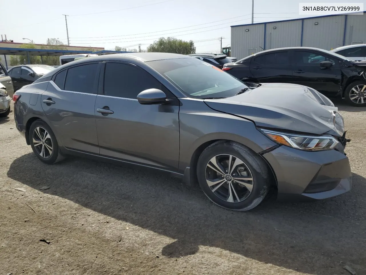 2020 Nissan Sentra Sv VIN: 3N1AB8CV7LY269999 Lot: 71406744