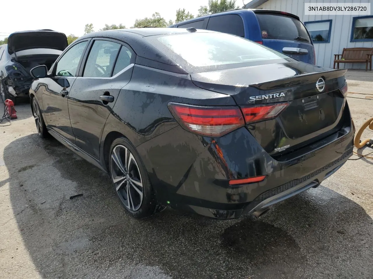 2020 Nissan Sentra Sr VIN: 3N1AB8DV3LY286720 Lot: 71434234