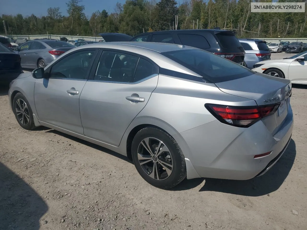 2020 Nissan Sentra Sv VIN: 3N1AB8CV9LY298274 Lot: 71494184