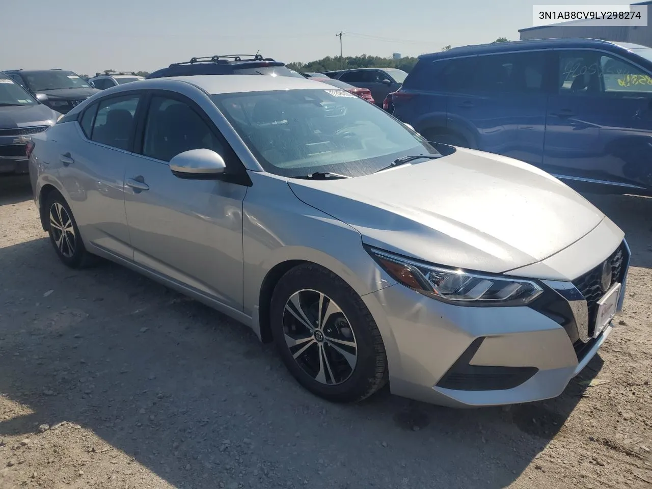 2020 Nissan Sentra Sv VIN: 3N1AB8CV9LY298274 Lot: 71494184