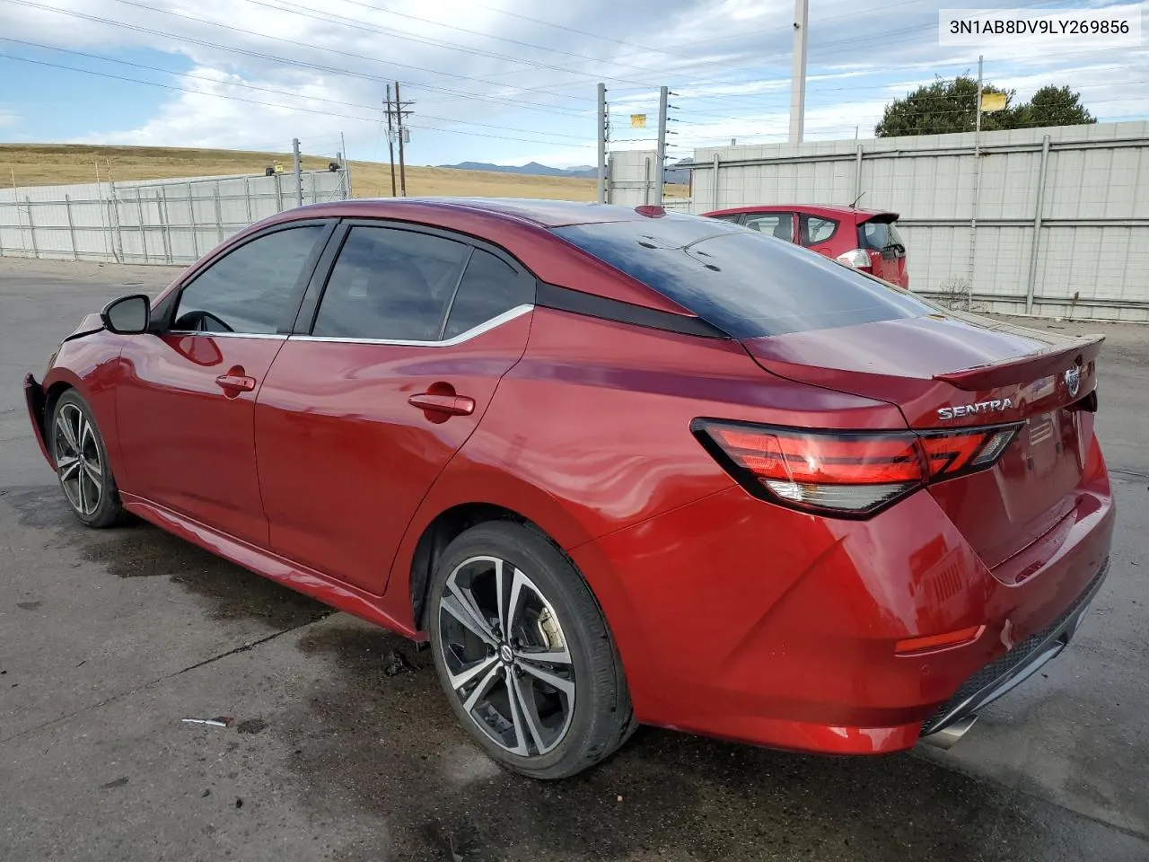 2020 Nissan Sentra Sr VIN: 3N1AB8DV9LY269856 Lot: 71764824