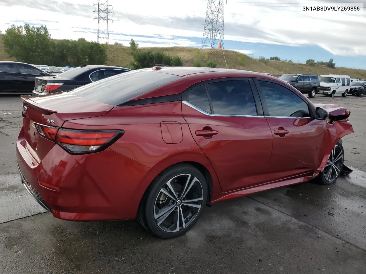 2020 Nissan Sentra Sr VIN: 3N1AB8DV9LY269856 Lot: 71764824