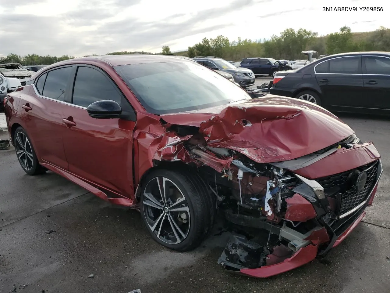 2020 Nissan Sentra Sr VIN: 3N1AB8DV9LY269856 Lot: 71764824