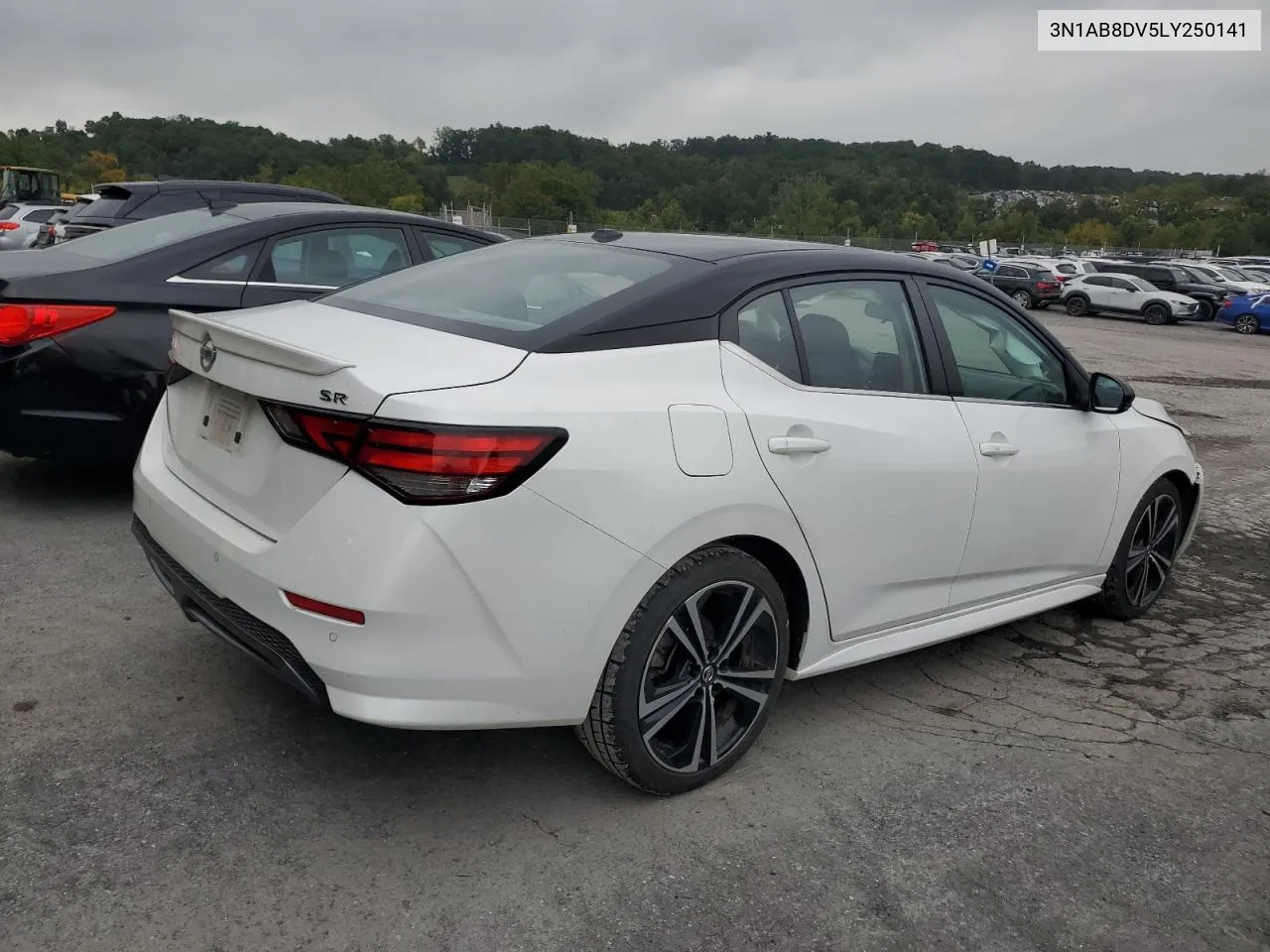 2020 Nissan Sentra Sr VIN: 3N1AB8DV5LY250141 Lot: 71952054