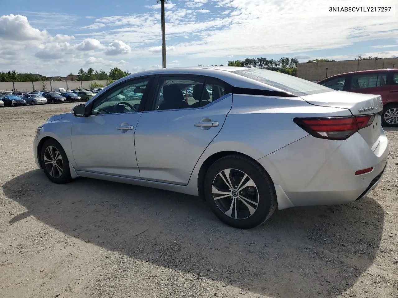 2020 Nissan Sentra Sv VIN: 3N1AB8CV1LY217297 Lot: 72058634