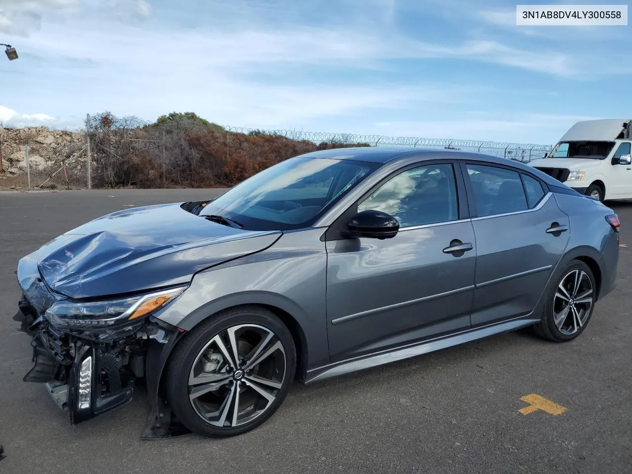 2020 Nissan Sentra Sr VIN: 3N1AB8DV4LY300558 Lot: 72267924