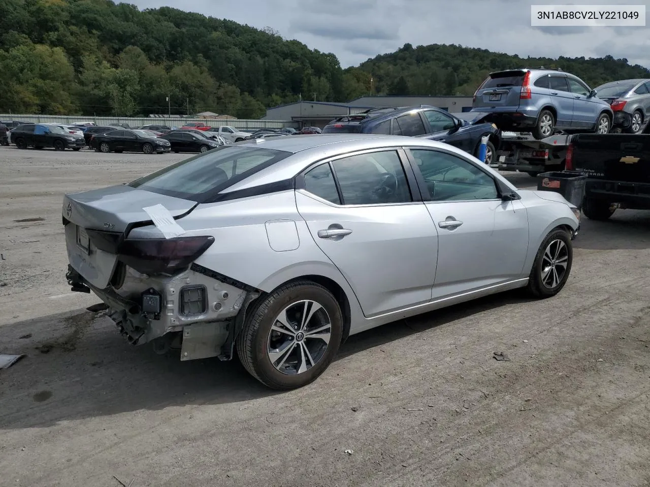 3N1AB8CV2LY221049 2020 Nissan Sentra Sv