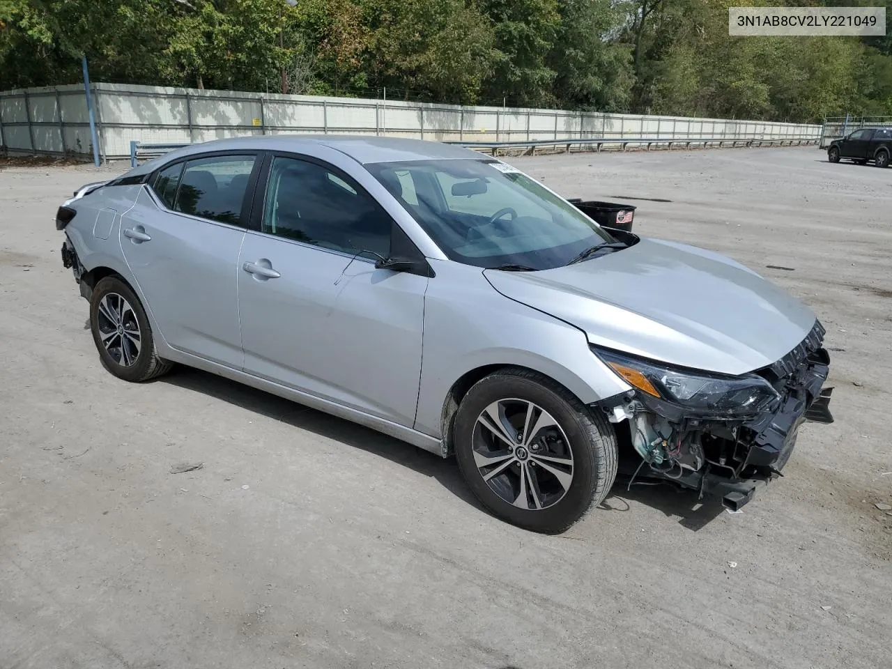 2020 Nissan Sentra Sv VIN: 3N1AB8CV2LY221049 Lot: 72314064