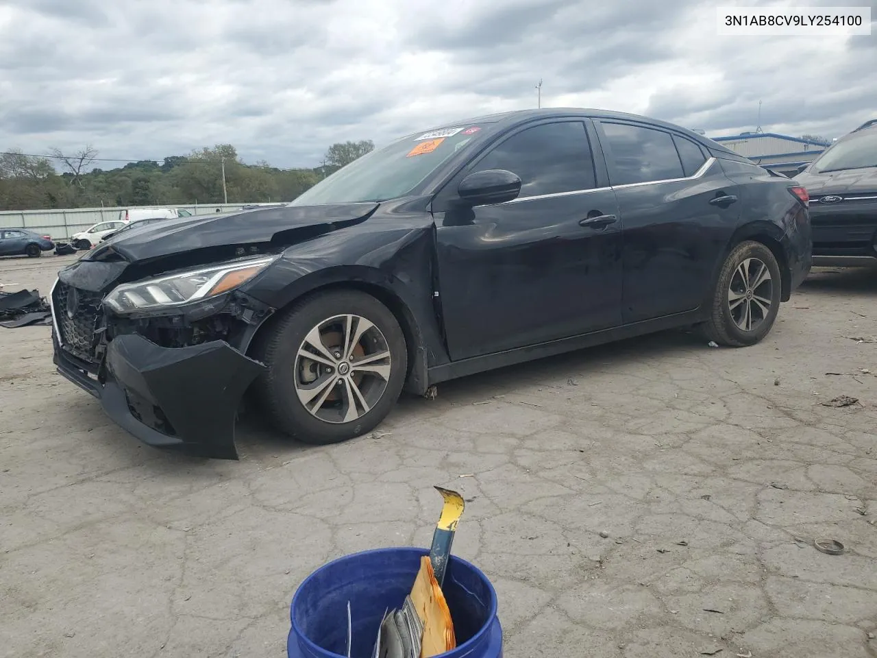 2020 Nissan Sentra Sv VIN: 3N1AB8CV9LY254100 Lot: 72349804