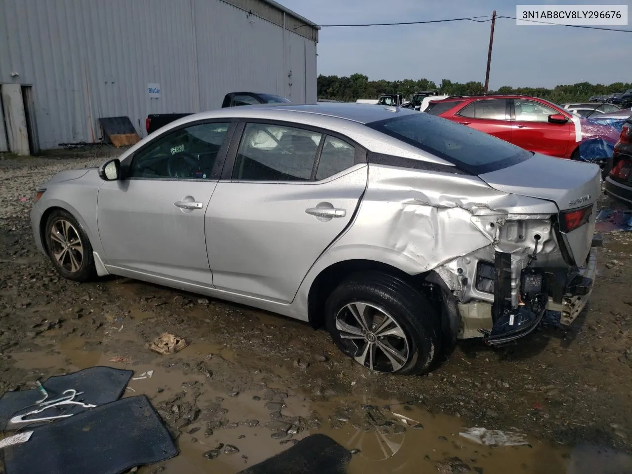 2020 Nissan Sentra Sv VIN: 3N1AB8CV8LY296676 Lot: 72391054