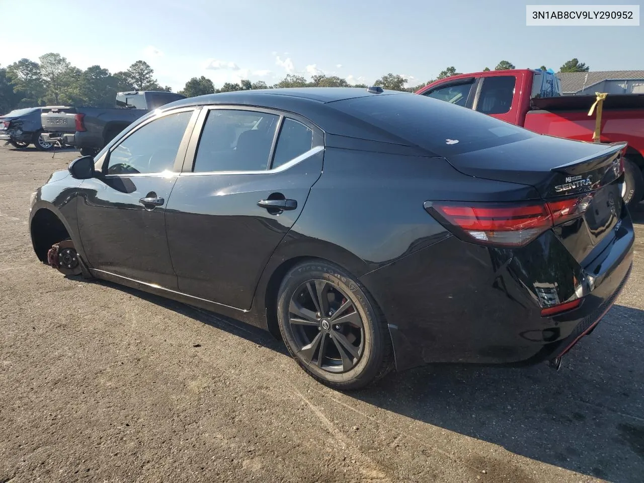 2020 Nissan Sentra Sv VIN: 3N1AB8CV9LY290952 Lot: 72462824