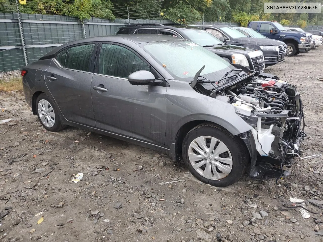 3N1AB8BV3LY280676 2020 Nissan Sentra S