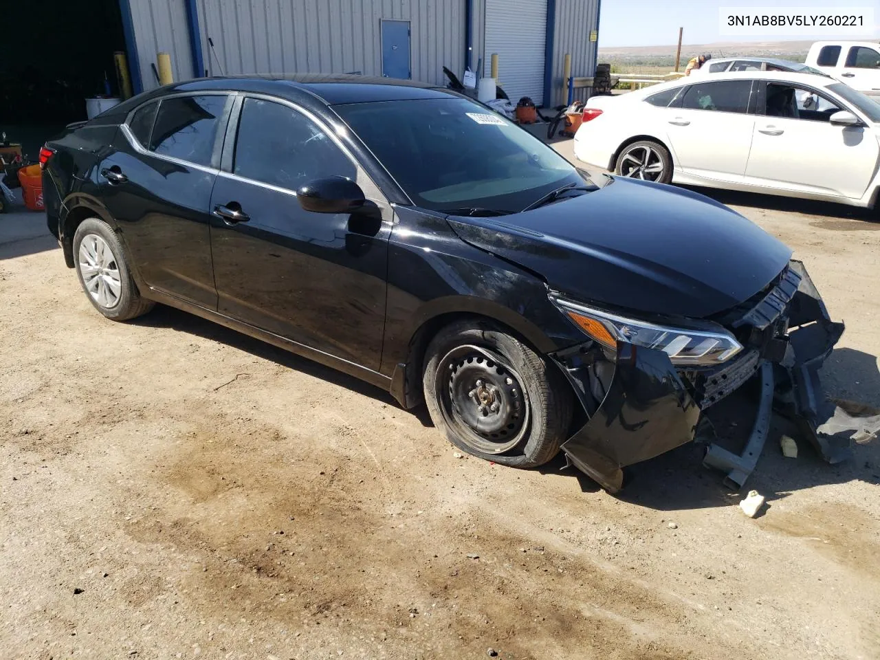 2020 Nissan Sentra S VIN: 3N1AB8BV5LY260221 Lot: 72608004