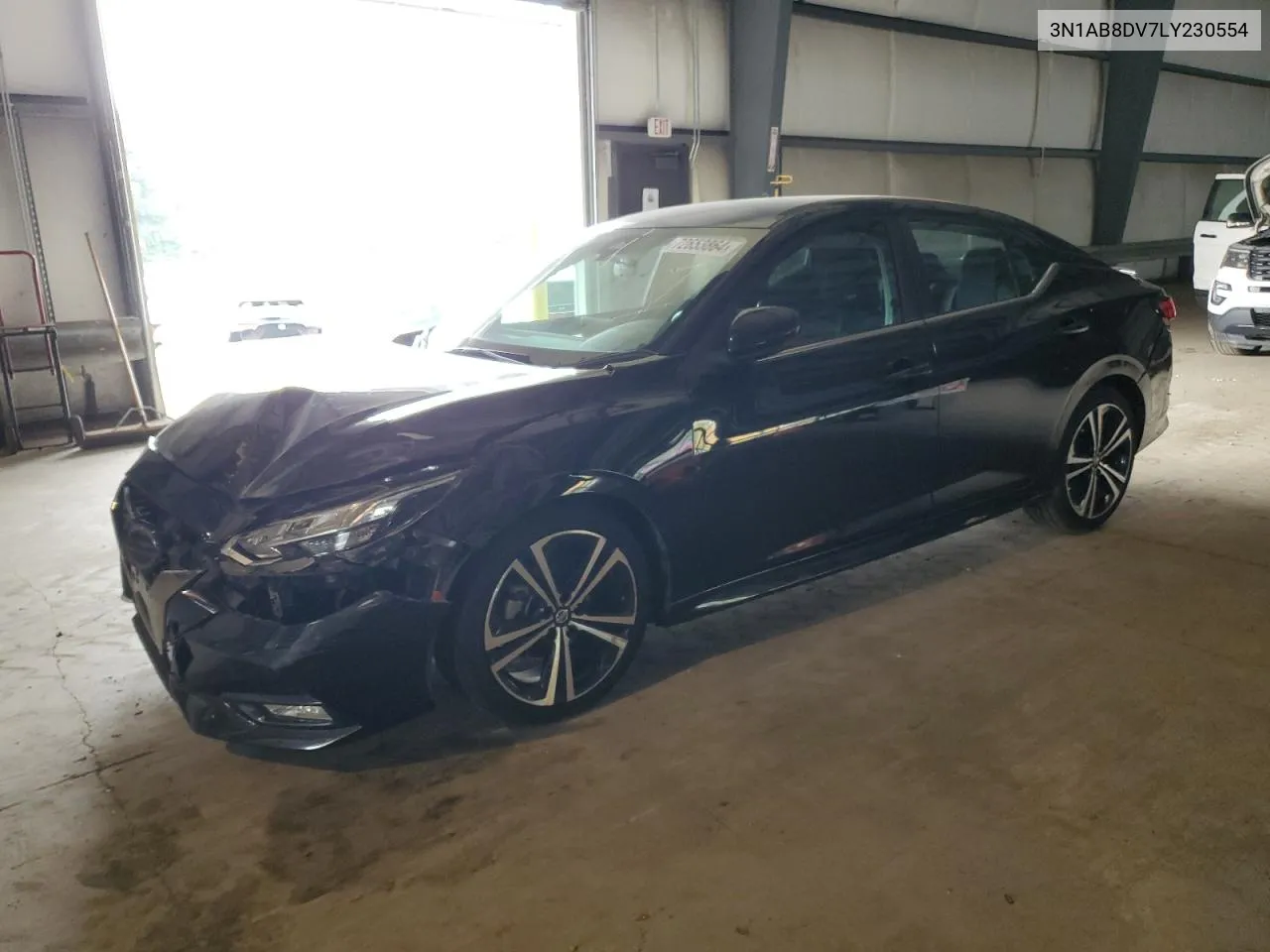 2020 Nissan Sentra Sr VIN: 3N1AB8DV7LY230554 Lot: 72653864