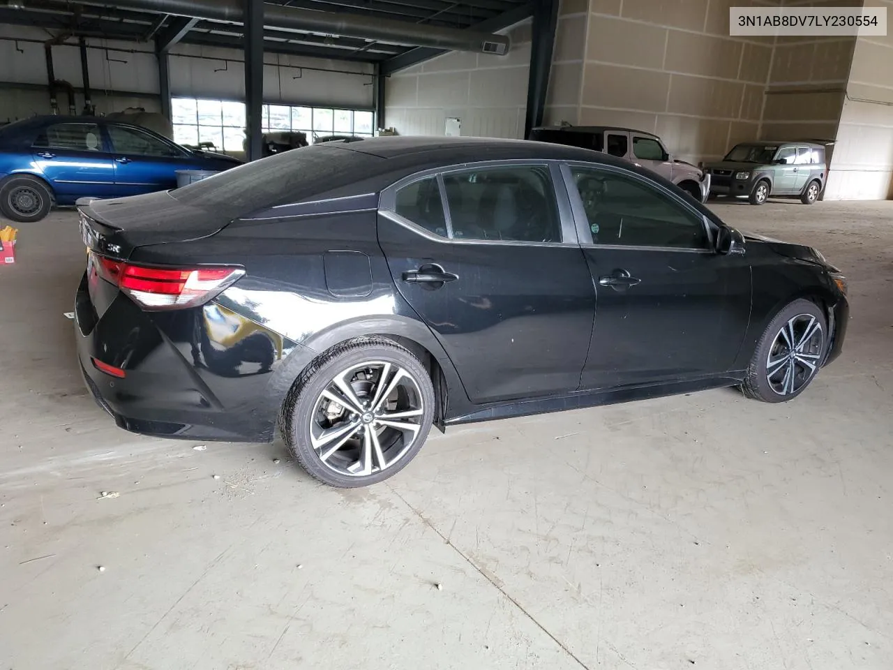 2020 Nissan Sentra Sr VIN: 3N1AB8DV7LY230554 Lot: 72653864