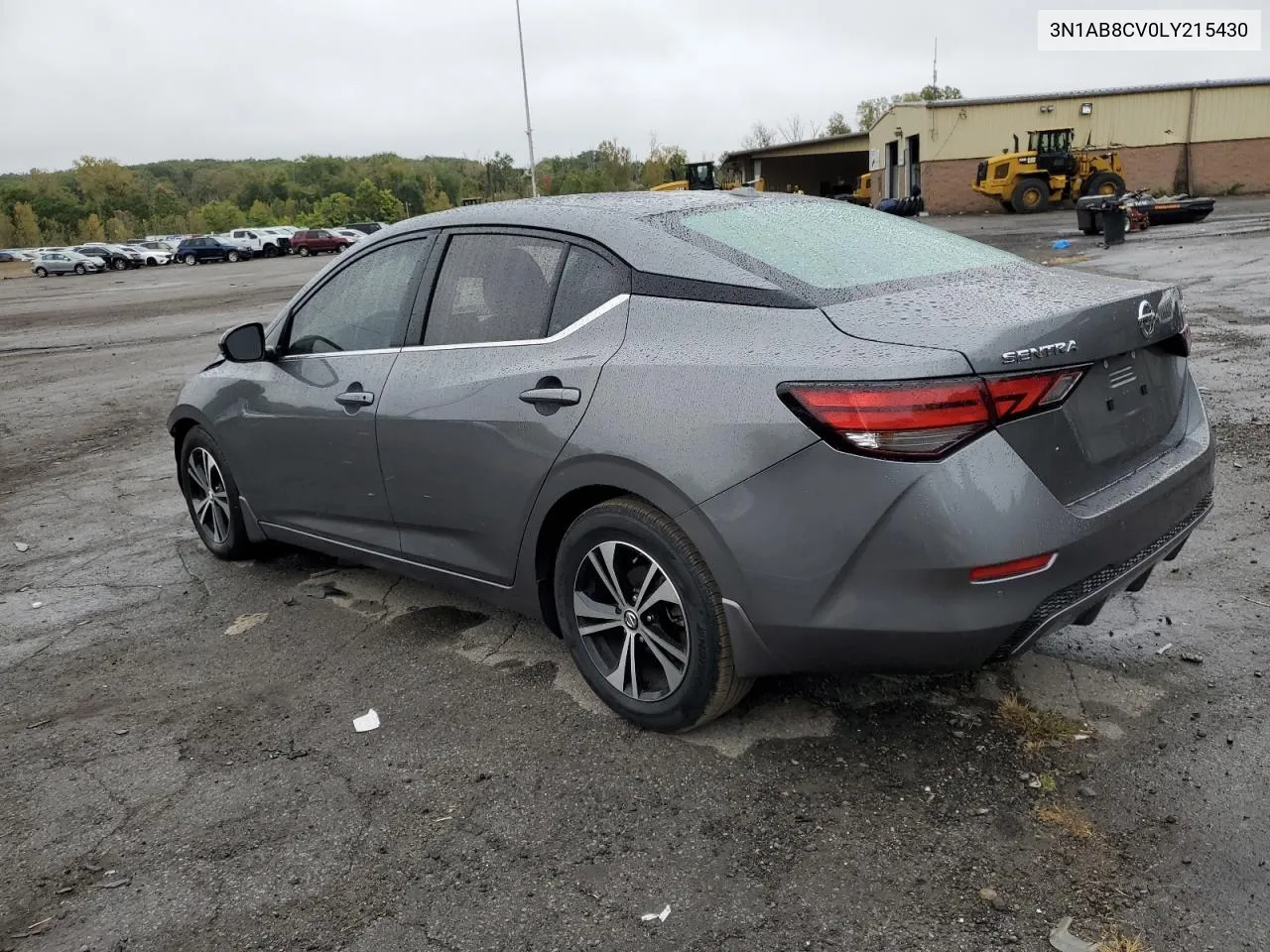 2020 Nissan Sentra Sv VIN: 3N1AB8CV0LY215430 Lot: 72964374