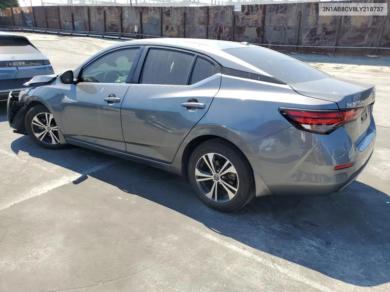 2020 Nissan Sentra Sv VIN: 3N1AB8CV8LY218737 Lot: 73056774