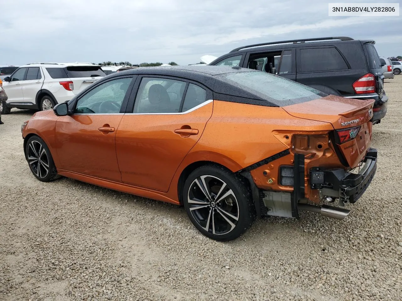 2020 Nissan Sentra Sr VIN: 3N1AB8DV4LY282806 Lot: 73081574