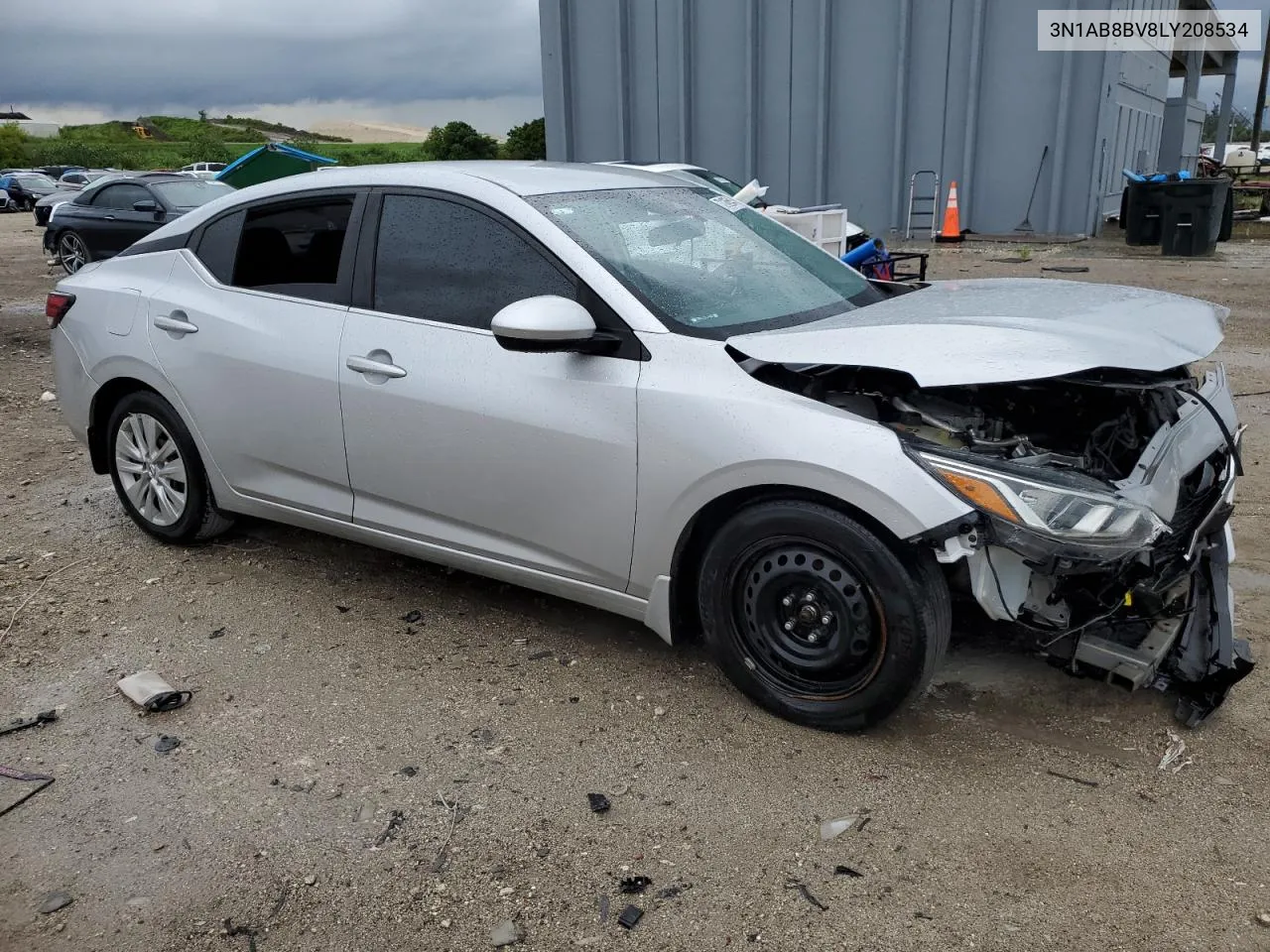 3N1AB8BV8LY208534 2020 Nissan Sentra S