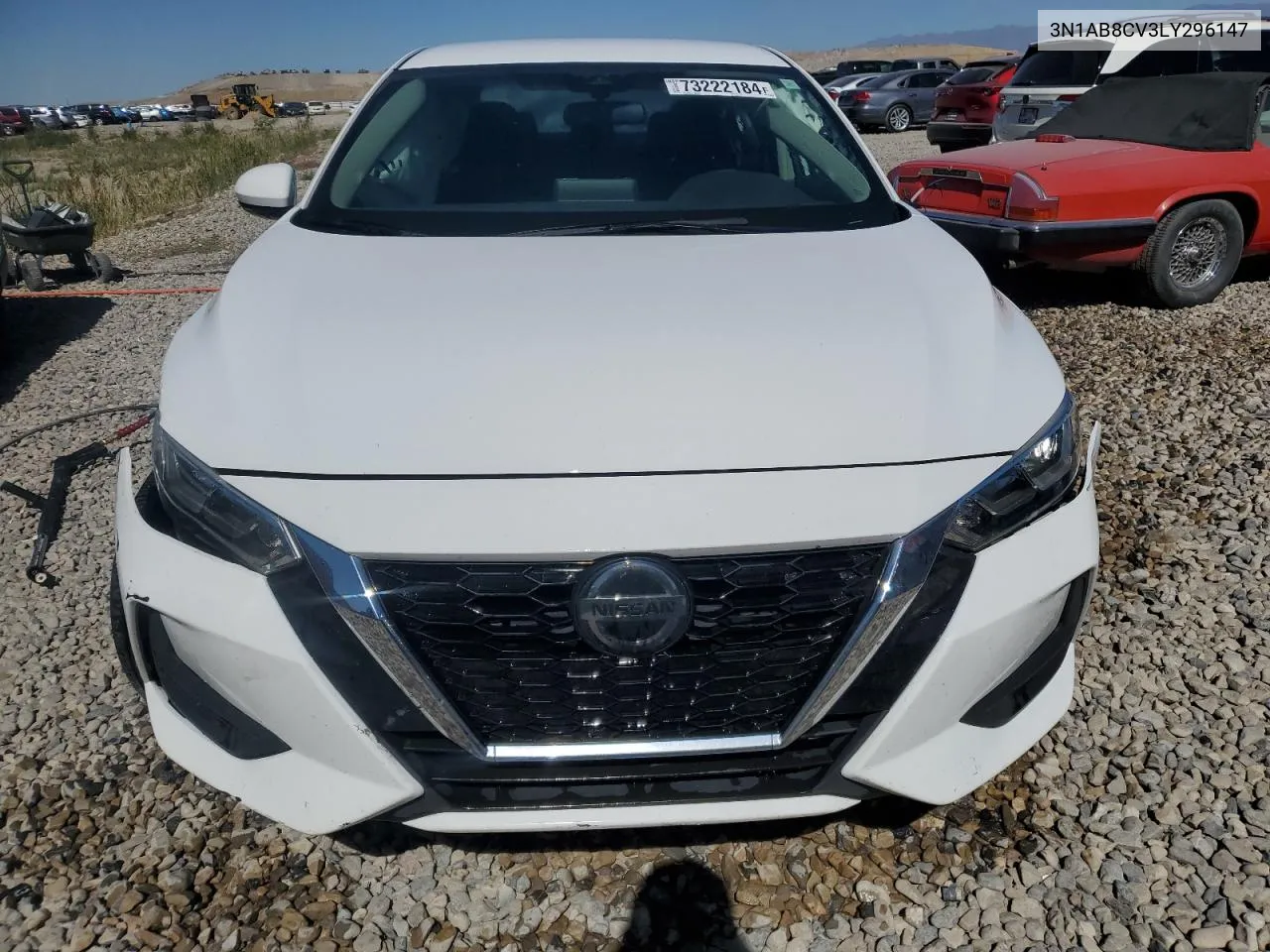 2020 Nissan Sentra Sv VIN: 3N1AB8CV3LY296147 Lot: 73222184