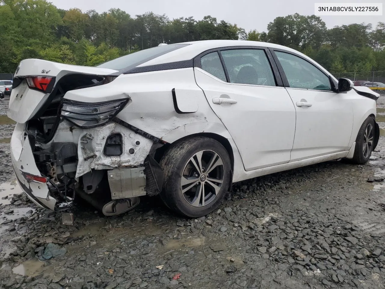 2020 Nissan Sentra Sv VIN: 3N1AB8CV5LY227556 Lot: 73367634