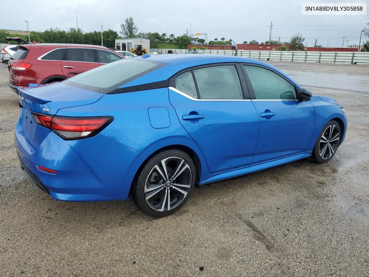 2020 Nissan Sentra Sr VIN: 3N1AB8DV8LY305858 Lot: 73534564