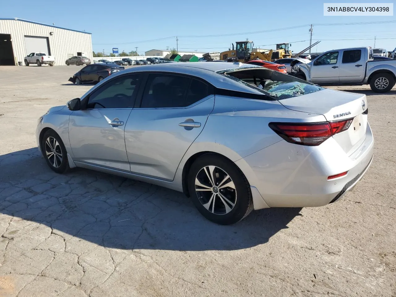 2020 Nissan Sentra Sv VIN: 3N1AB8CV4LY304398 Lot: 73606294