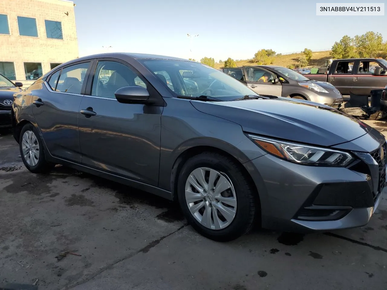 2020 Nissan Sentra S VIN: 3N1AB8BV4LY211513 Lot: 73647384