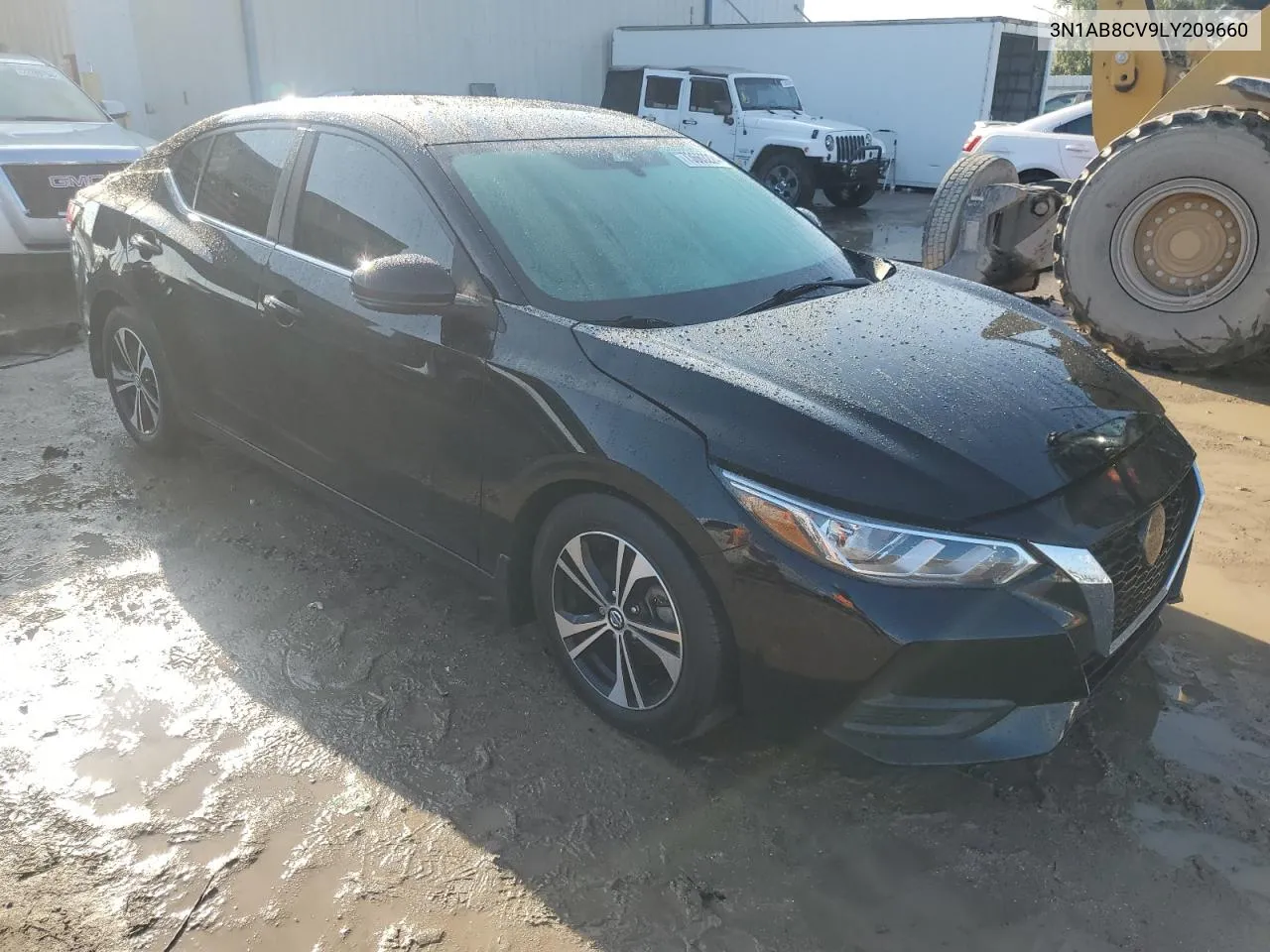 2020 Nissan Sentra Sv VIN: 3N1AB8CV9LY209660 Lot: 73663224