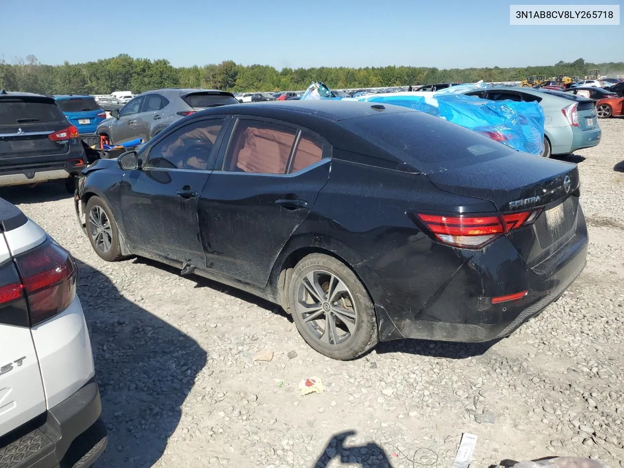 2020 Nissan Sentra Sv VIN: 3N1AB8CV8LY265718 Lot: 73684004