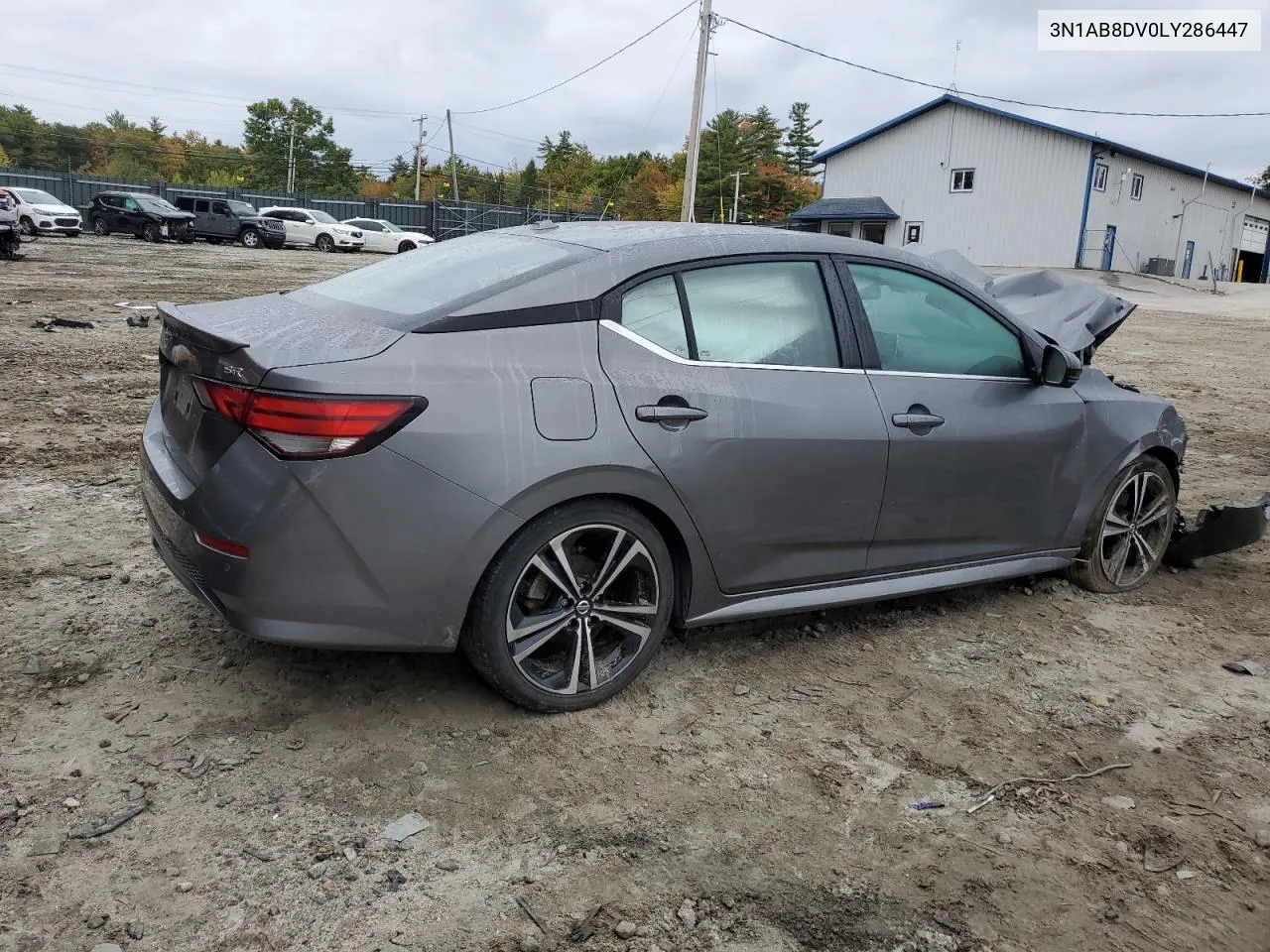 2020 Nissan Sentra Sr VIN: 3N1AB8DV0LY286447 Lot: 73708204