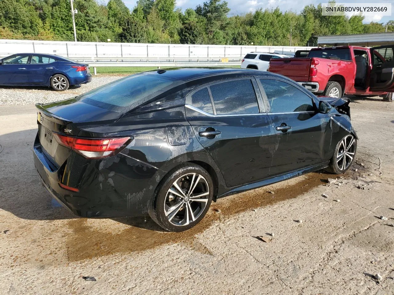 2020 Nissan Sentra Sr VIN: 3N1AB8DV9LY282669 Lot: 73771724