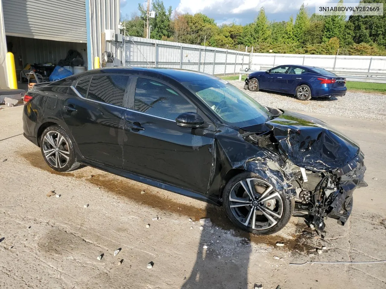 2020 Nissan Sentra Sr VIN: 3N1AB8DV9LY282669 Lot: 73771724