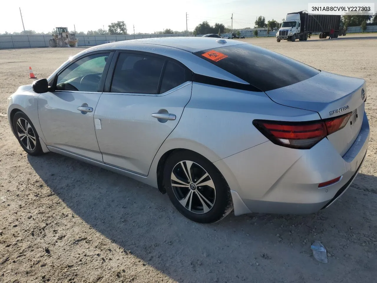 2020 Nissan Sentra Sv VIN: 3N1AB8CV9LY227303 Lot: 73844774