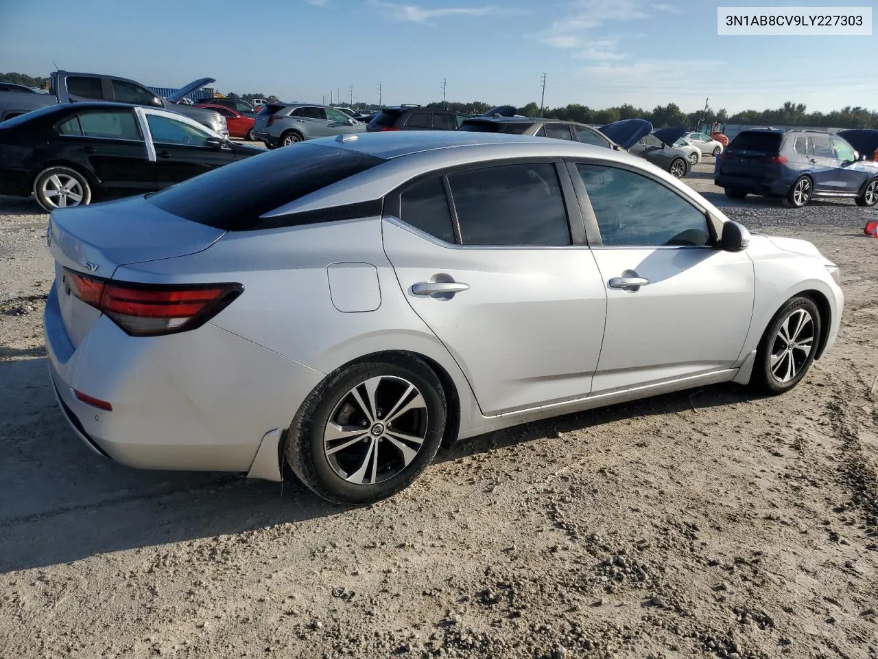 2020 Nissan Sentra Sv VIN: 3N1AB8CV9LY227303 Lot: 73844774