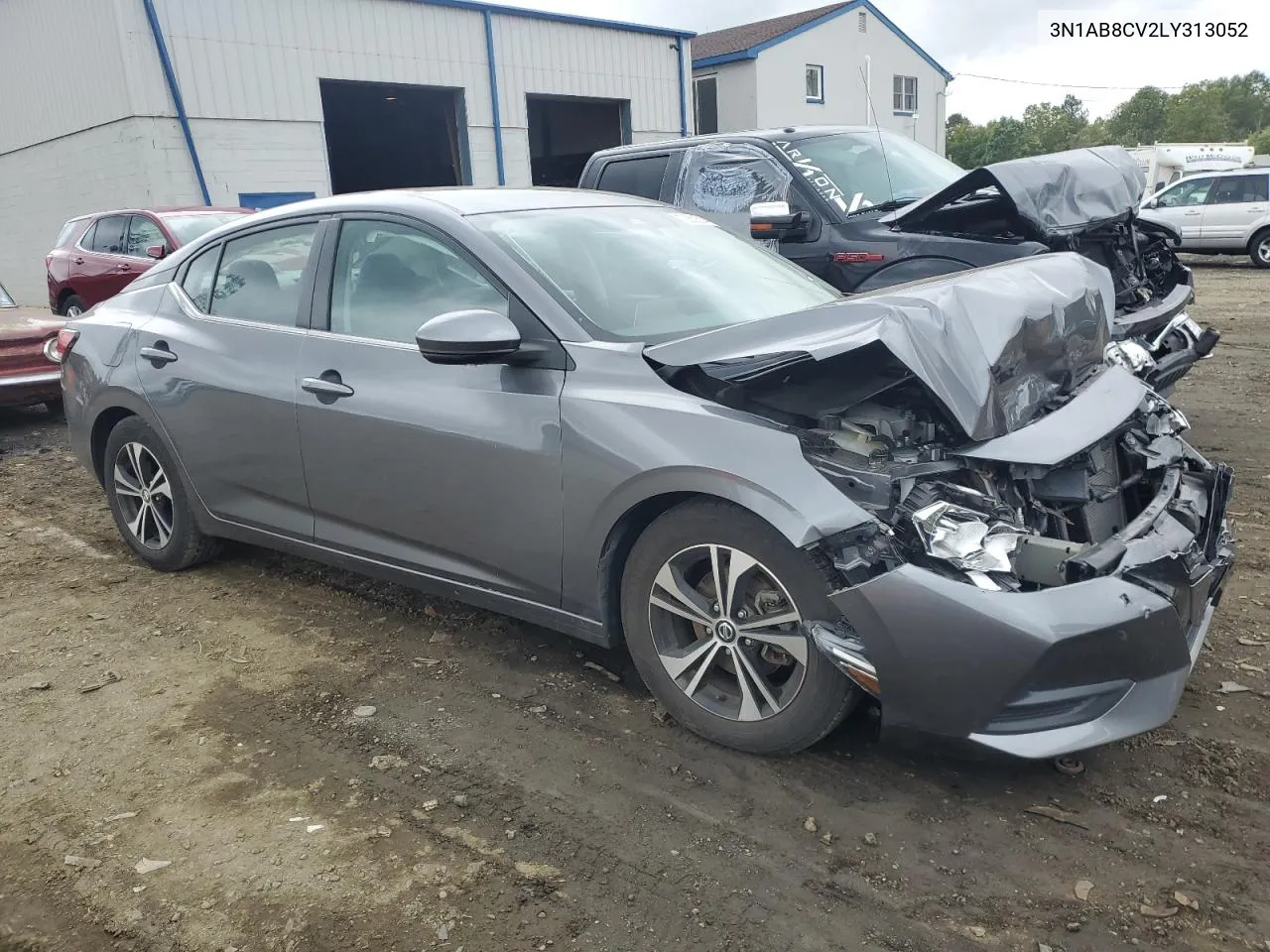 2020 Nissan Sentra Sv VIN: 3N1AB8CV2LY313052 Lot: 73852514