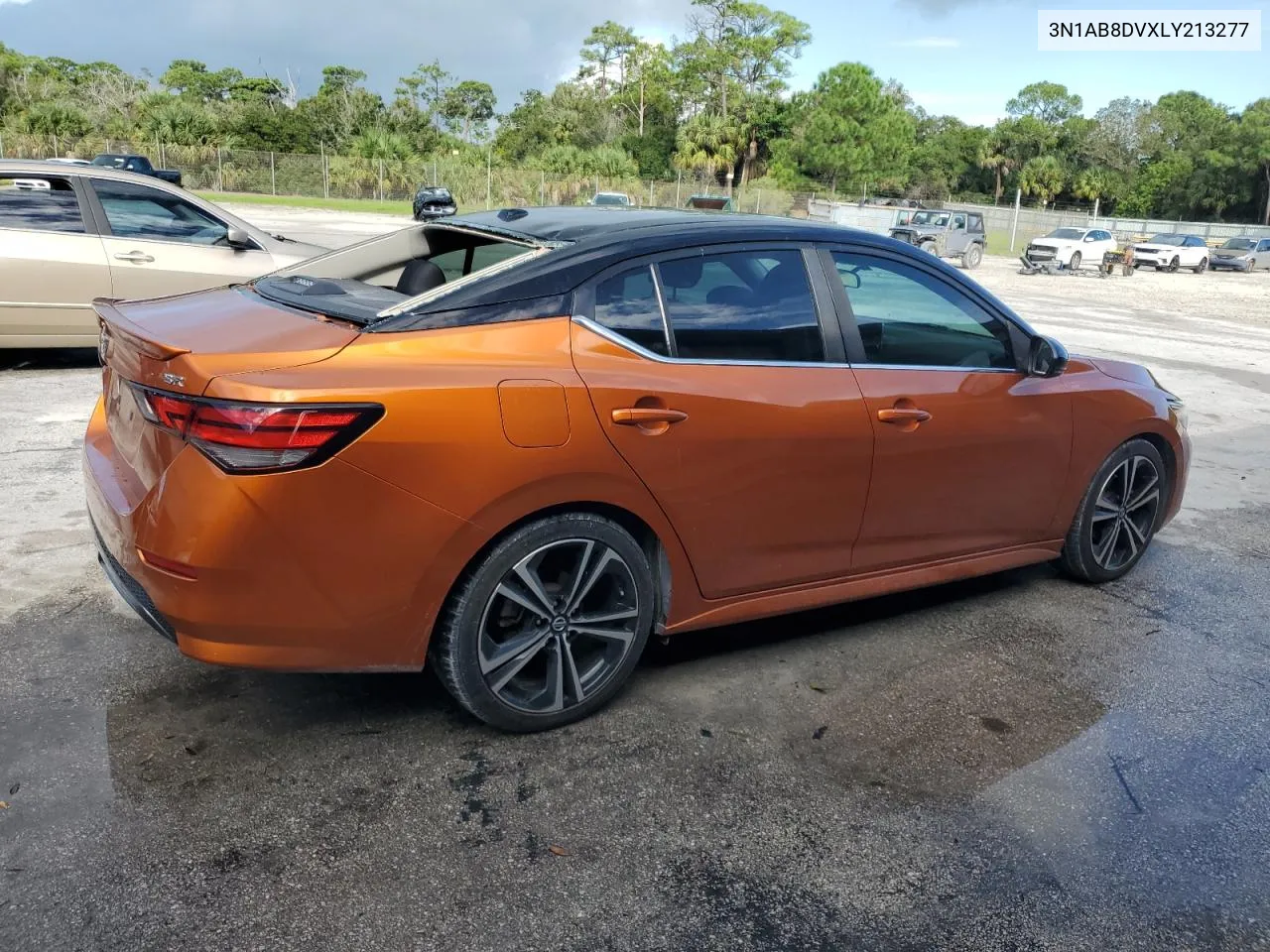 2020 Nissan Sentra Sr VIN: 3N1AB8DVXLY213277 Lot: 73933124