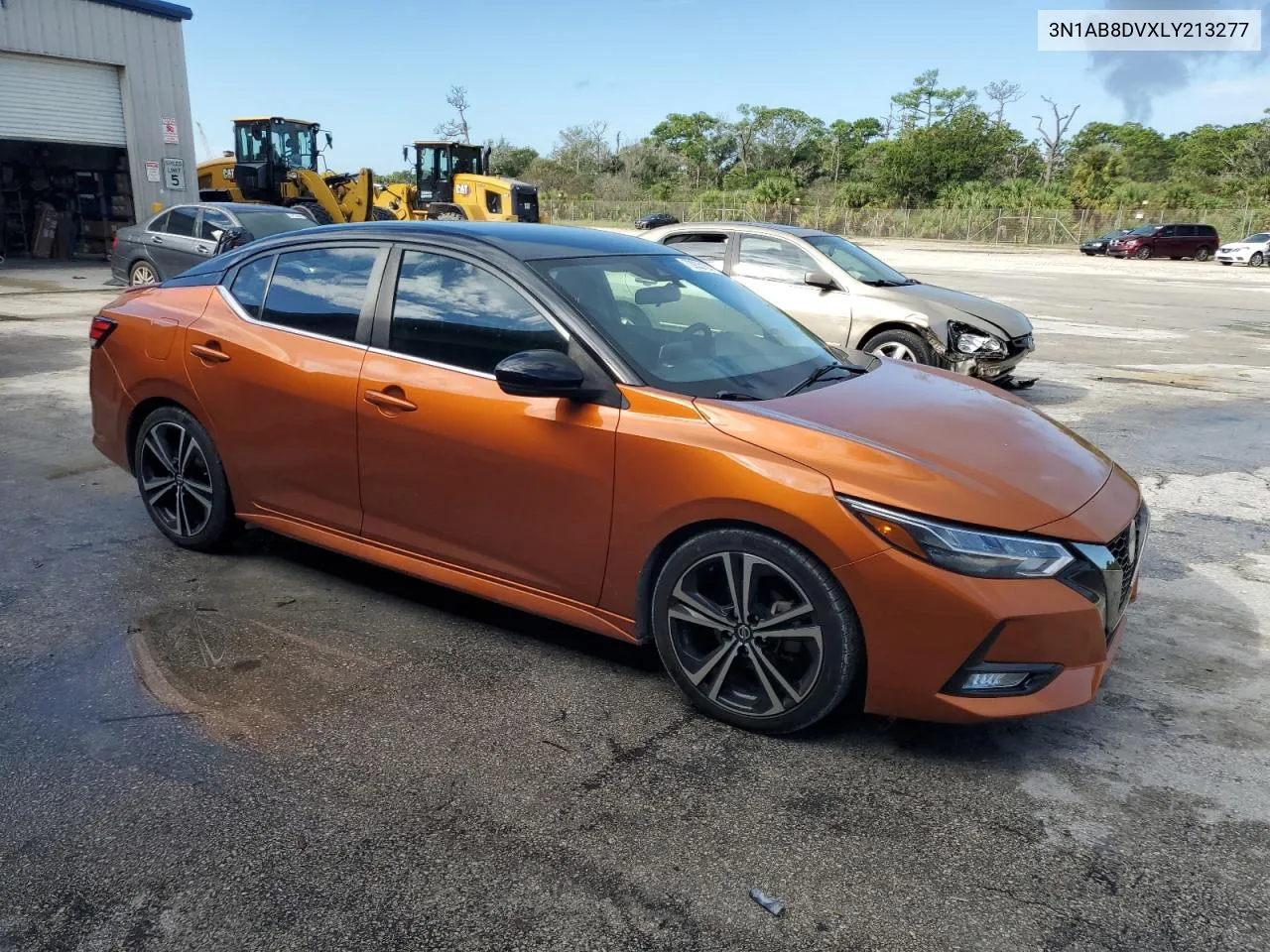 2020 Nissan Sentra Sr VIN: 3N1AB8DVXLY213277 Lot: 73933124