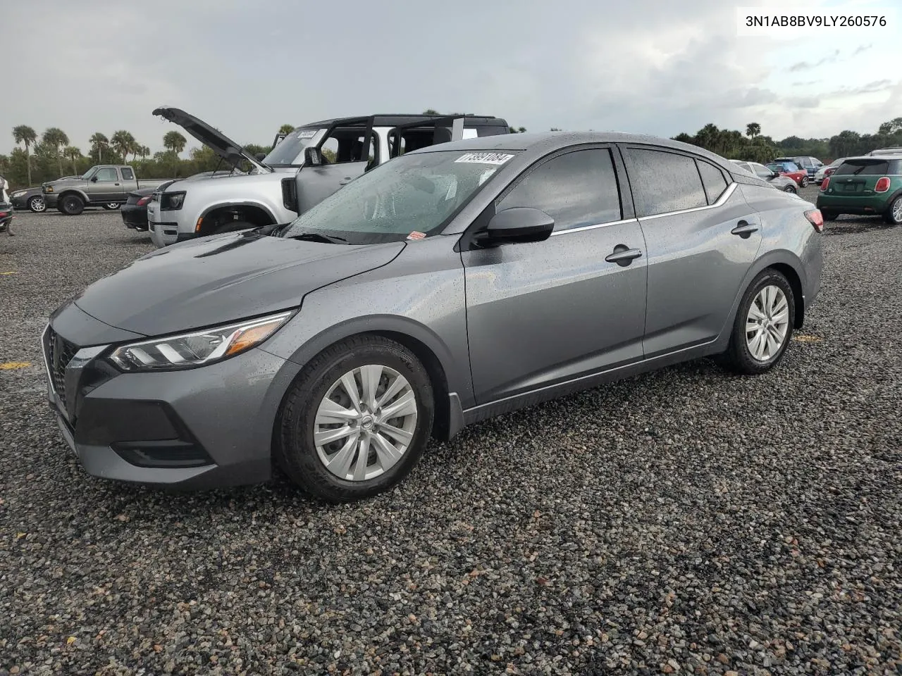 2020 Nissan Sentra S VIN: 3N1AB8BV9LY260576 Lot: 73991084