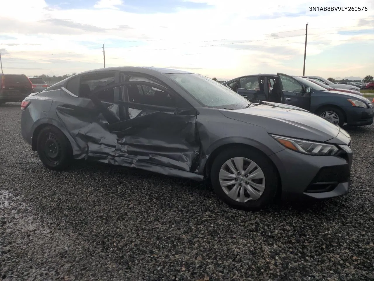 2020 Nissan Sentra S VIN: 3N1AB8BV9LY260576 Lot: 73991084