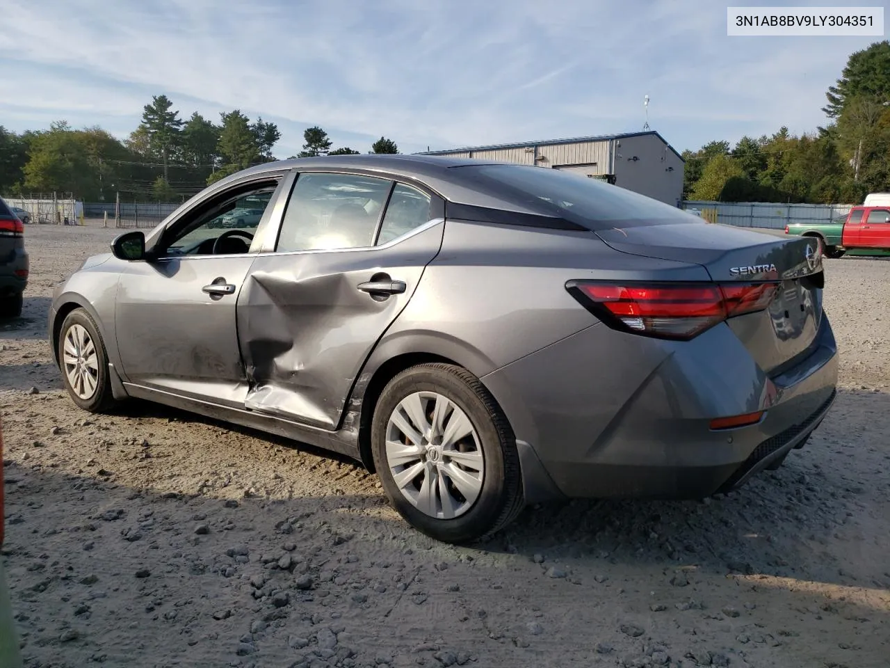 2020 Nissan Sentra S VIN: 3N1AB8BV9LY304351 Lot: 74202774