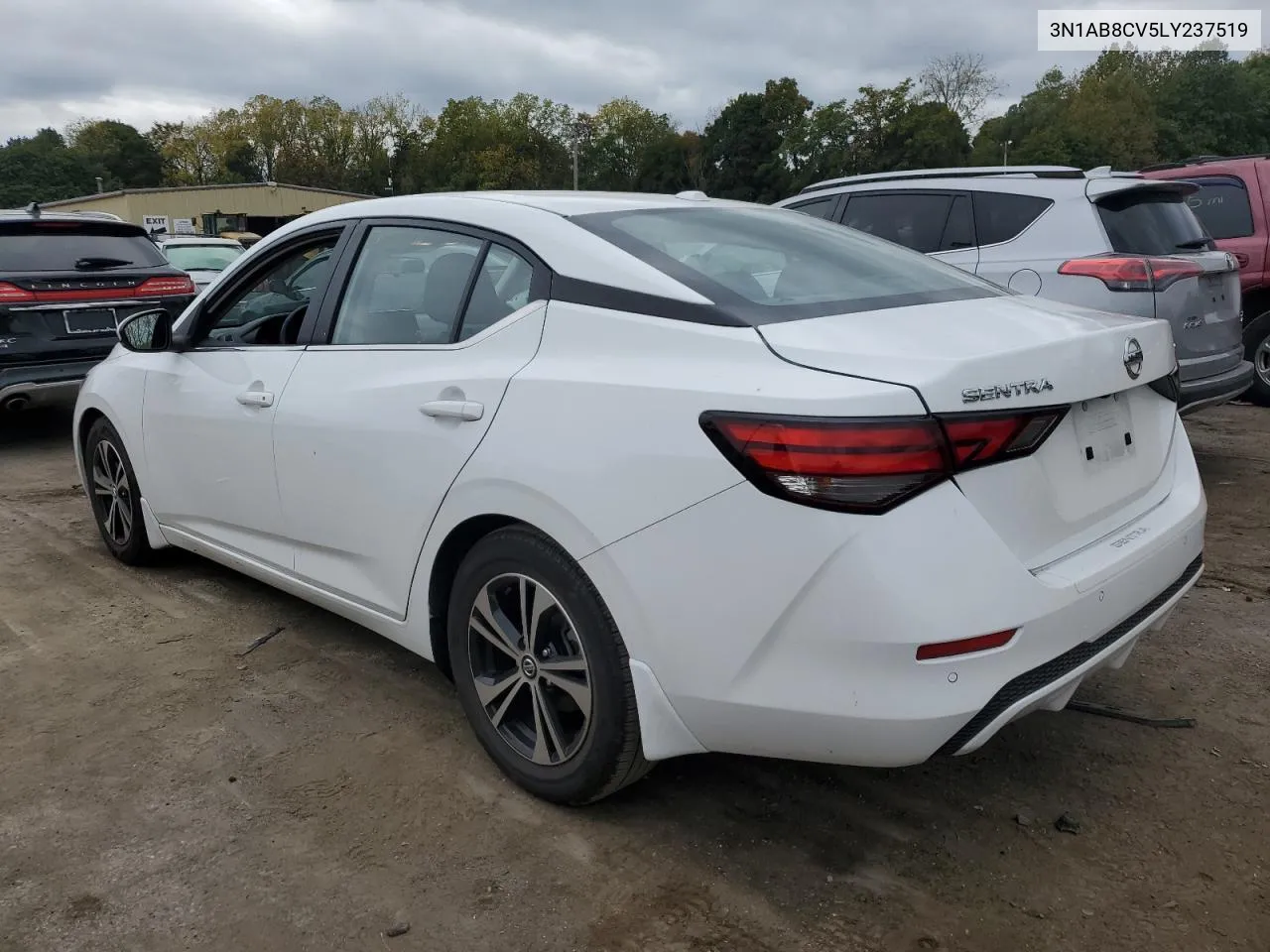 2020 Nissan Sentra Sv VIN: 3N1AB8CV5LY237519 Lot: 74204494