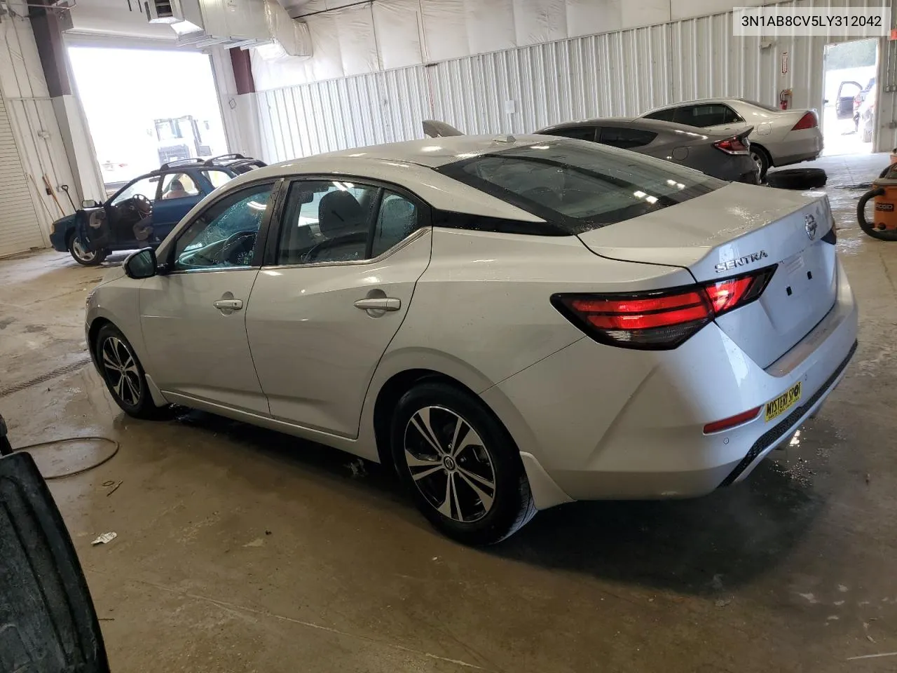 2020 Nissan Sentra Sv VIN: 3N1AB8CV5LY312042 Lot: 74372784