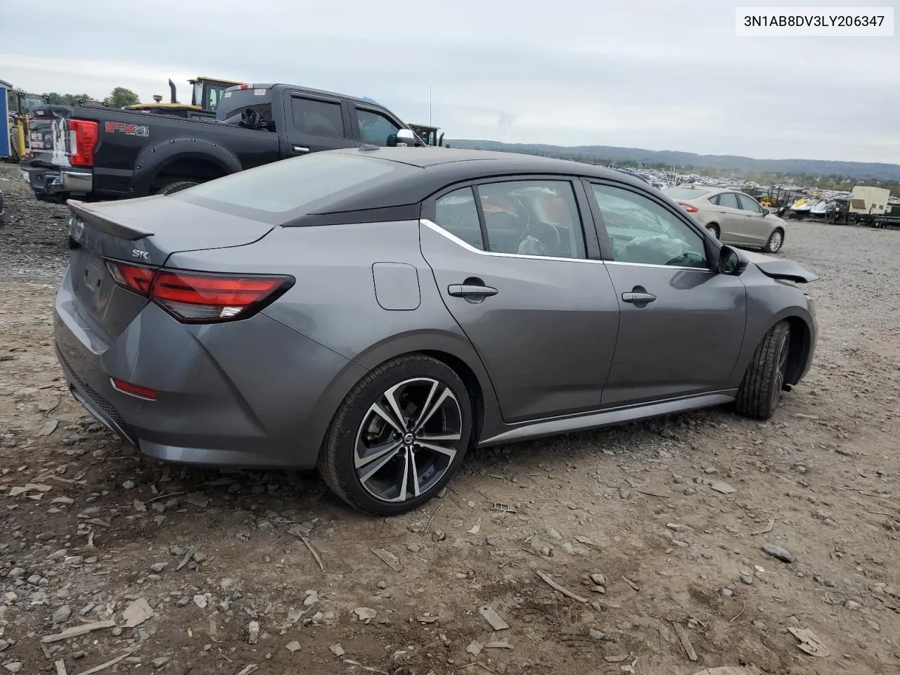 2020 Nissan Sentra Sr VIN: 3N1AB8DV3LY206347 Lot: 74374524