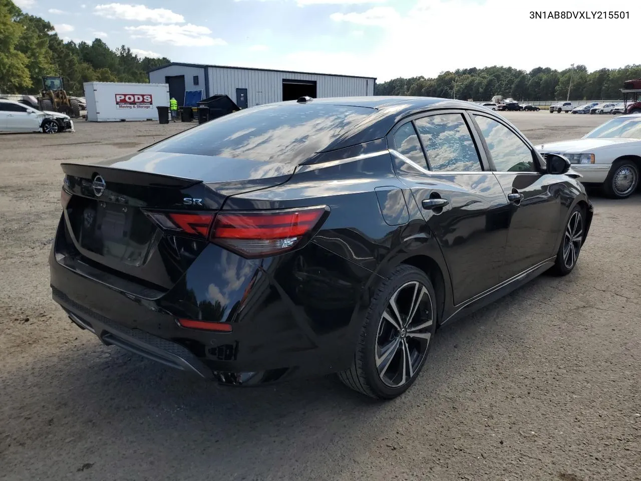 2020 Nissan Sentra Sr VIN: 3N1AB8DVXLY215501 Lot: 74442824