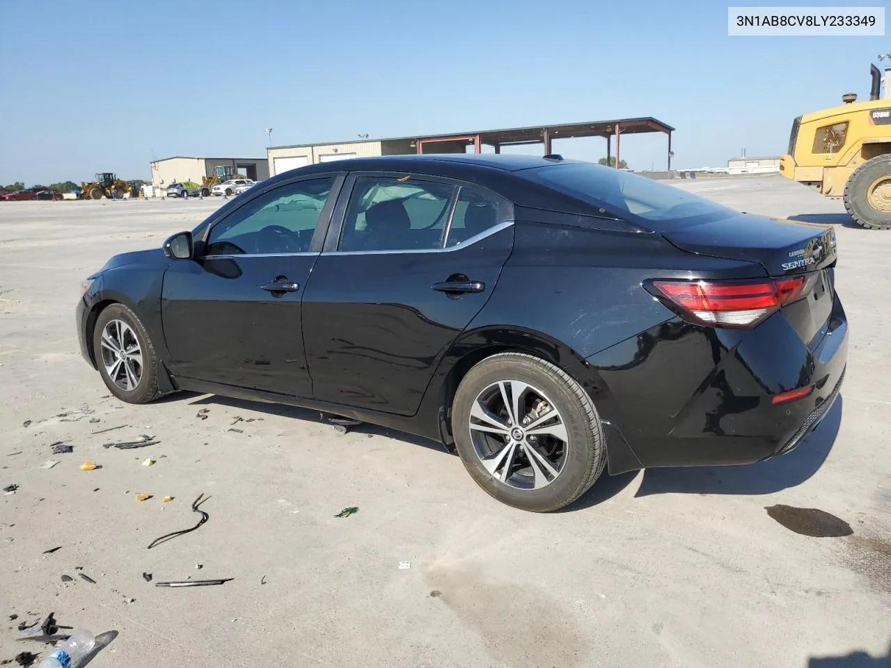 2020 Nissan Sentra Sv VIN: 3N1AB8CV8LY233349 Lot: 74497604